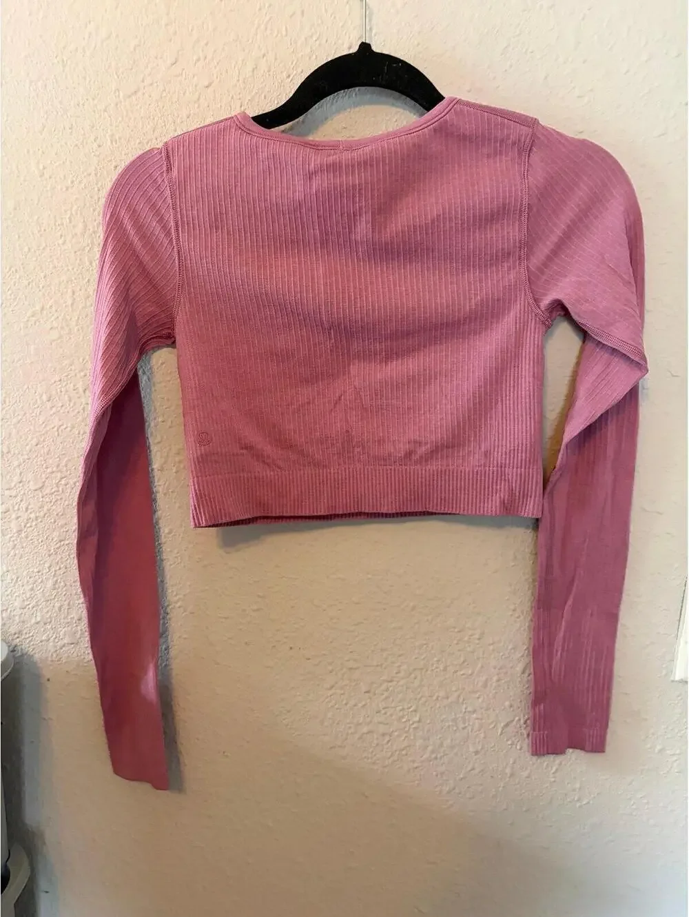 Lululemon Ebb to Street Long-Sleeve Shirt Velvet Dust Pink size 6. $88 retail.